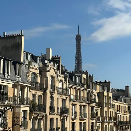 Quai De Seine Tour Eiffel Trocadero Appartement